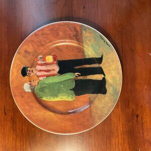 Tuscan Storefronts by Guy Buffet 7 3/4 in salad/display plates